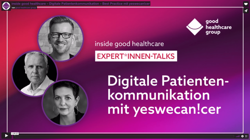 B2B Content Marketing inside good healthcare experten talks - Neue Chancen für Pharma: Inklusion und Diversität