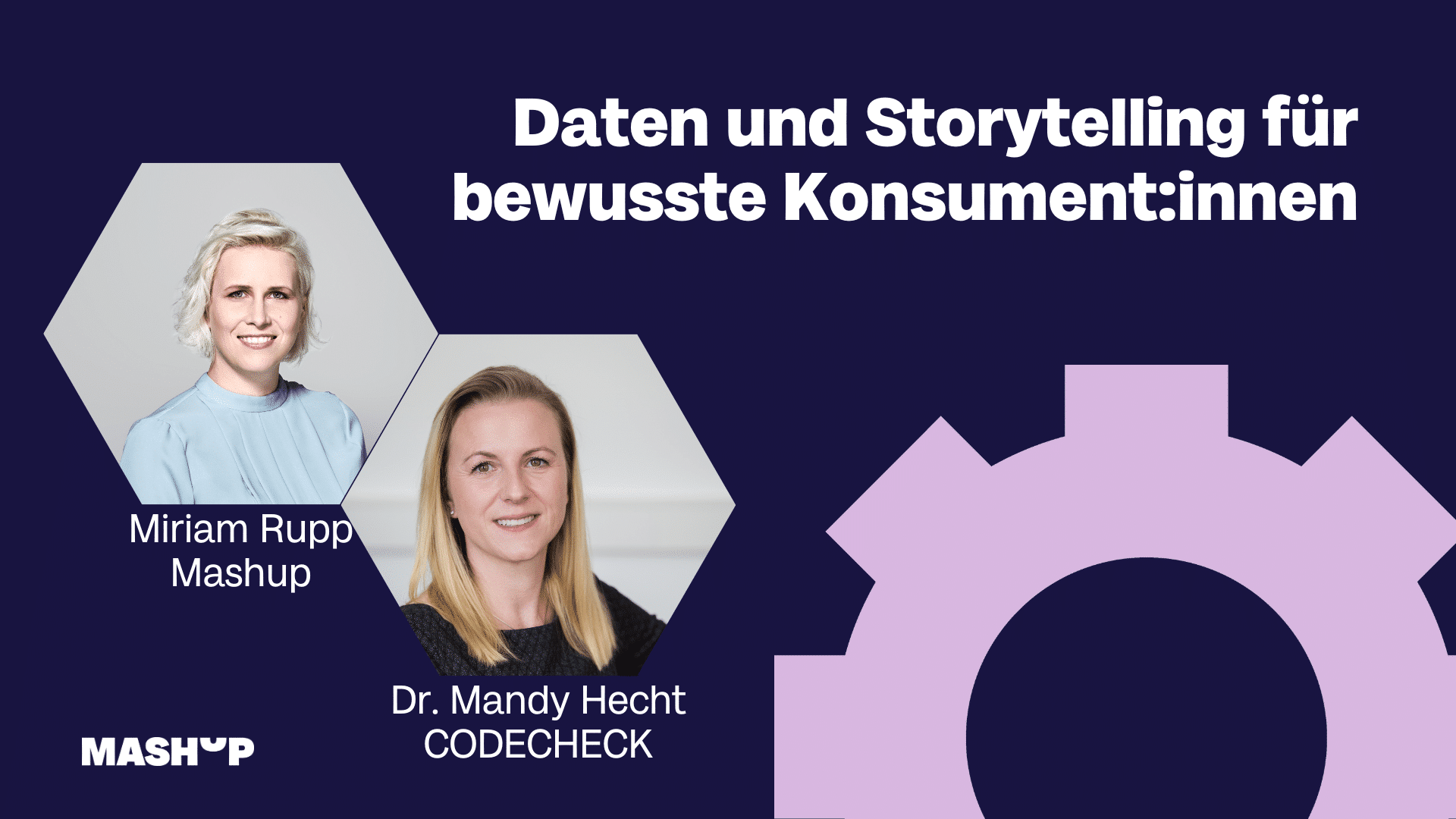 Daten und Storytelling für bewusste Konsument:innen – Dr. Mandy Hecht