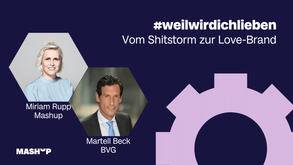 Martell Beck Storytelling BVG - Vom Shitstorm zur Love Brand – Dr. Martell Beck von der BVG