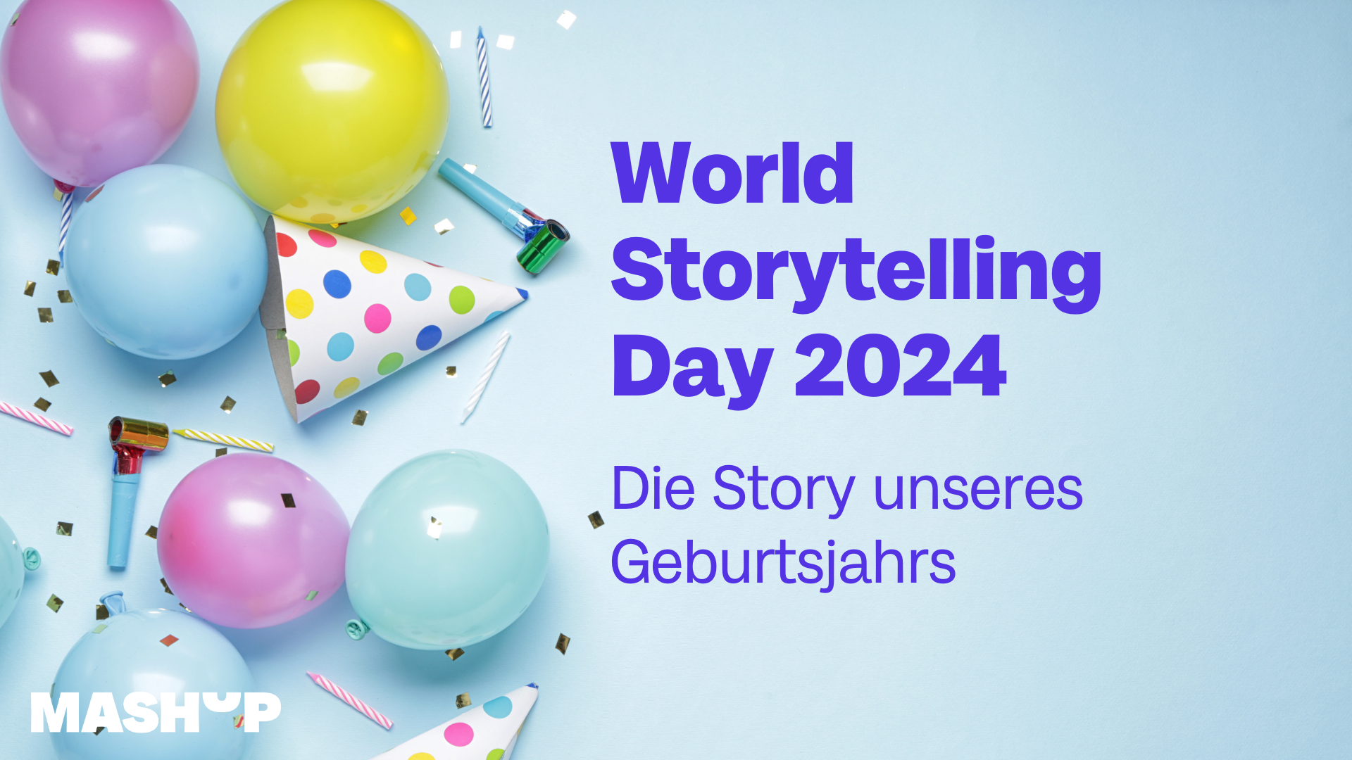 World Storytelling Day 2024 &#8211; Die Story unseres Geburtsjahrs