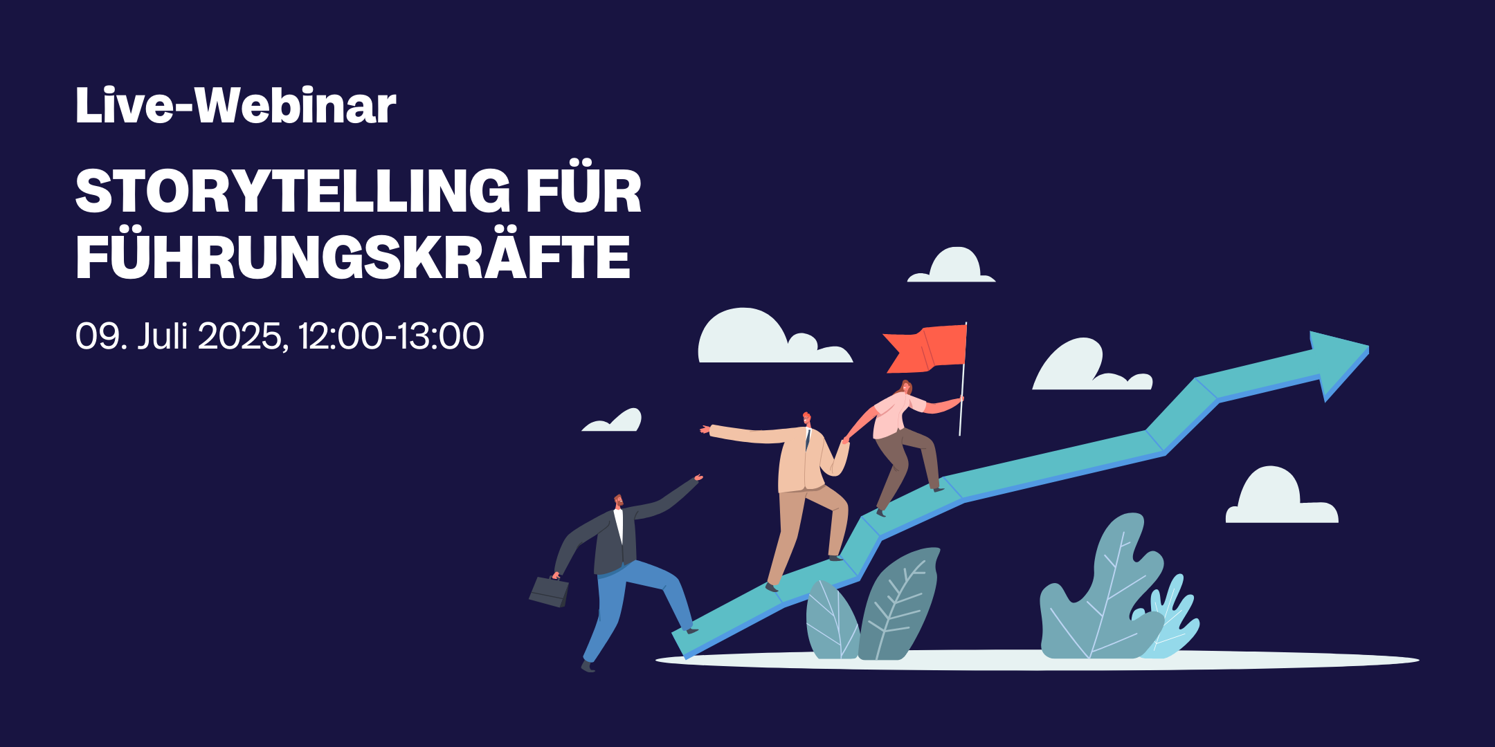 Webinar Storytelling für Führungskräfte auf dem Weg nach oben