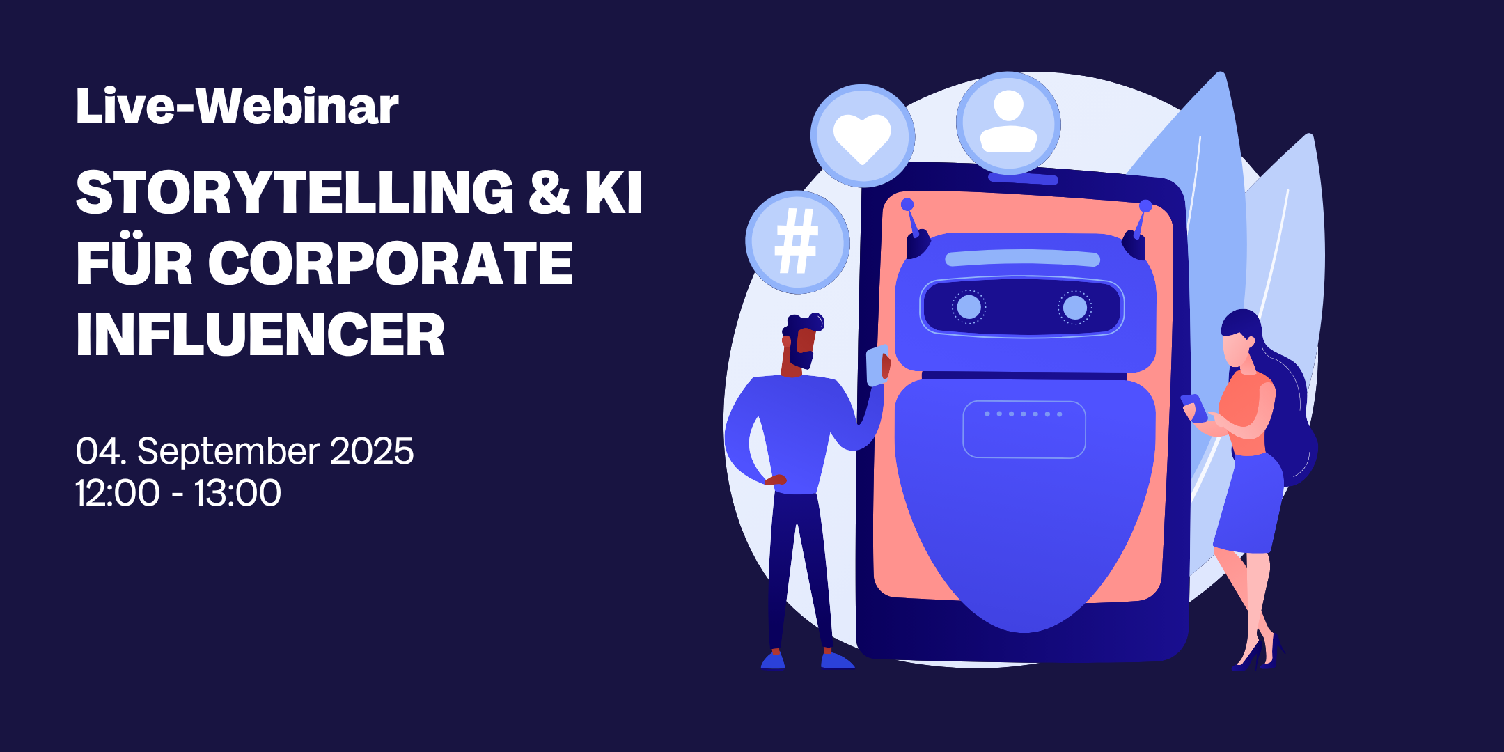 Webinar KI Corporate Influencer