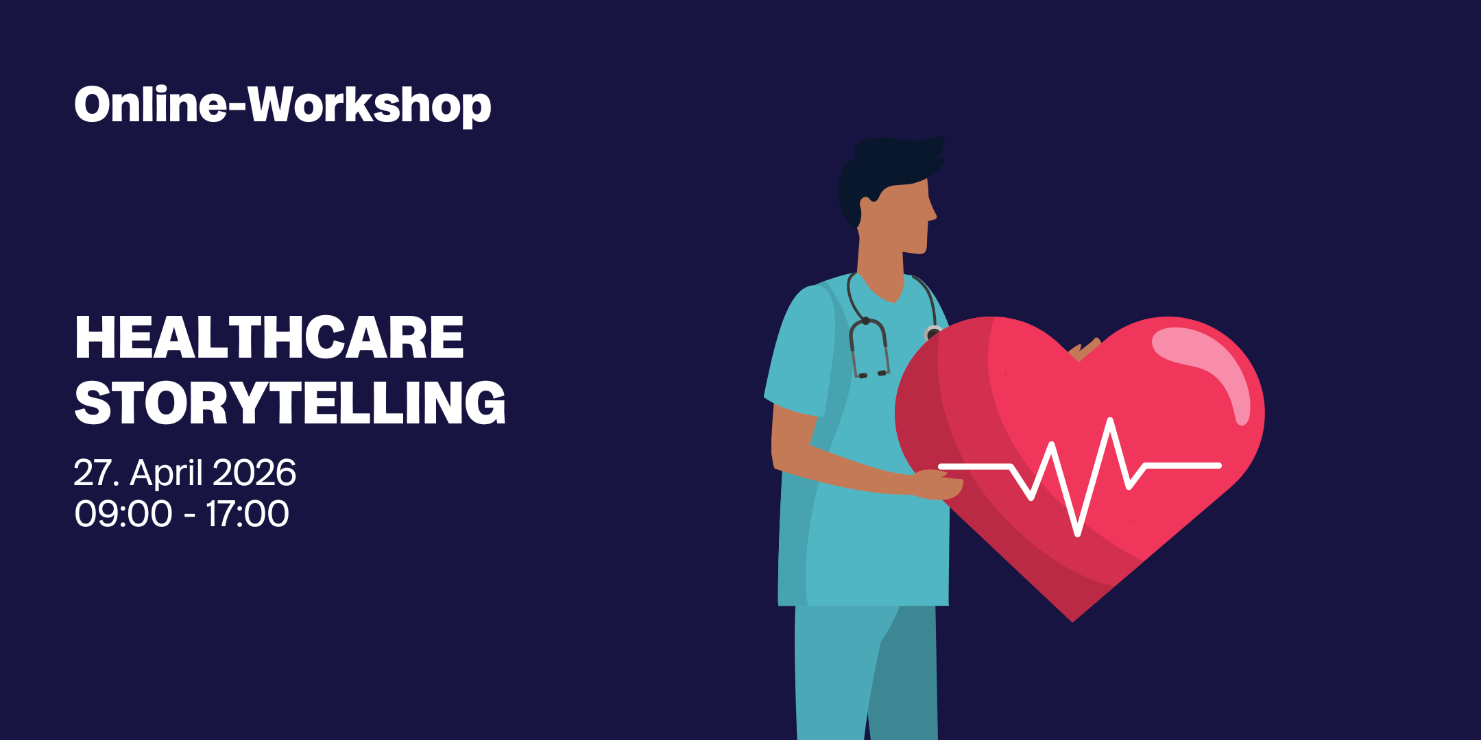 Workshop Healthcare Storytelling - Offene Workshops & Webinare