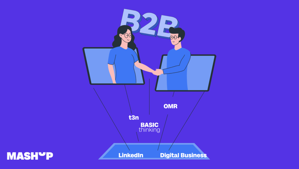 Bildgenerator 2 - Top 5 Medien für Digital B2B – Orientierung in einer komplexen digitalen Wirtschaft