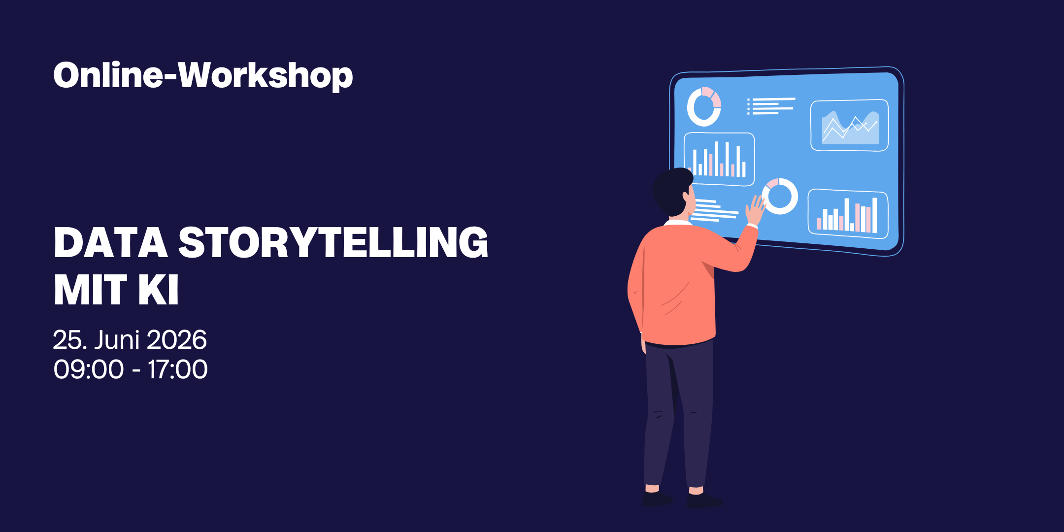 Webinar Data Storytelling mit KI
