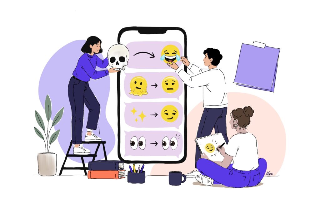 Emojis2 1 - Mehr als nur 😭 und ❤️: Wie Emojis auf Social Media Ton und Haltung erzählen