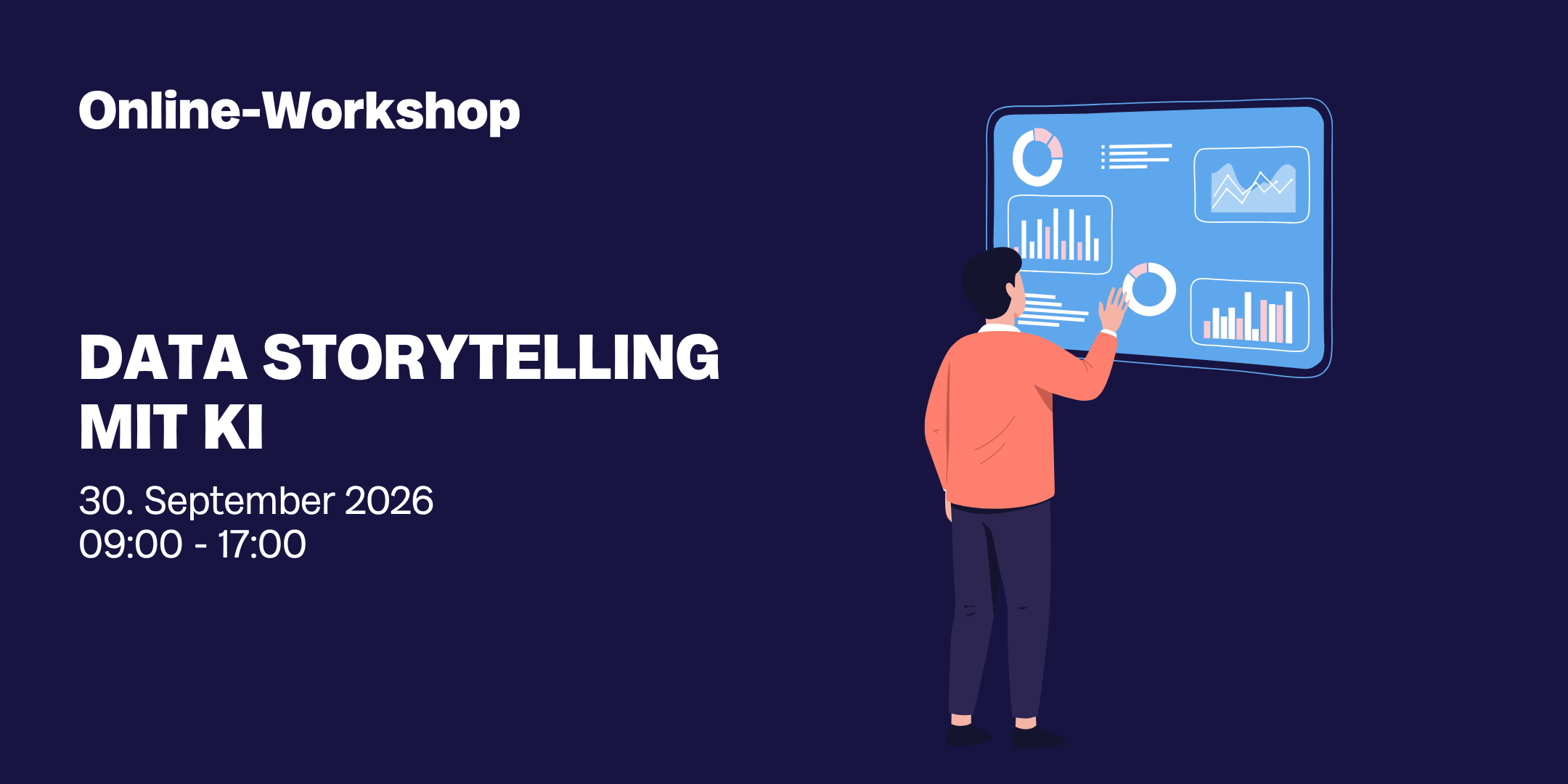 Webinar Data Storytelling mit KI
